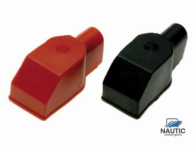 Afdekkap pvc voor accuklem rood