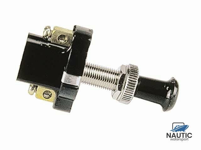 Trekschakelaar kunststof. 15mm