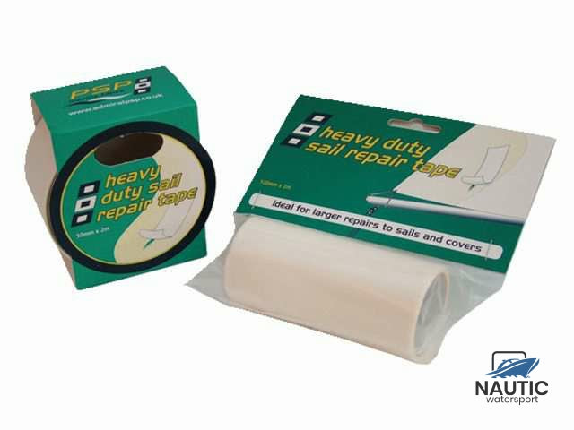 Heavy duty zeiltape wit 100mm 2m