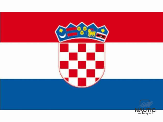 Kroatische vlag 20x30