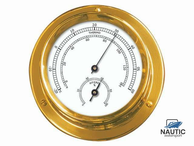 Thermo-hygrometer messing 110/84mm
