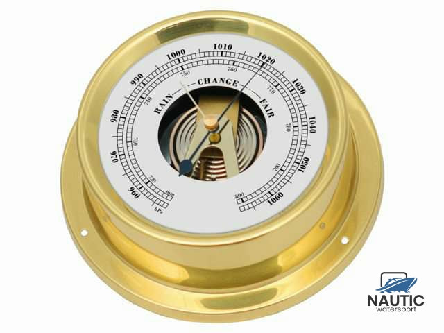 Barometer messing 125/100mm
