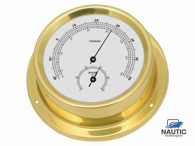 Thermo-hygrometer messing 125/100mm