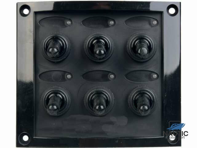 Schakelpaneel 6 zekeringen