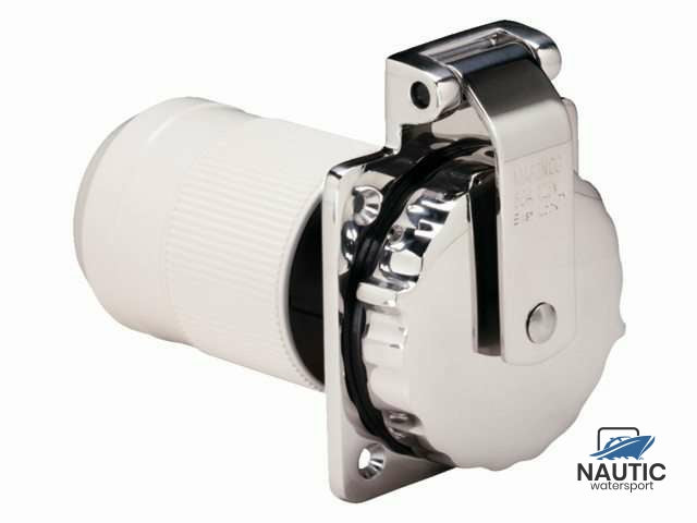 50A 125V El Inlet SS with Enclosure