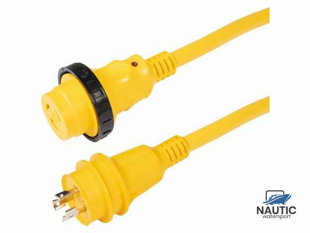 30A 125V 50' Cordset Led Ergo Grip