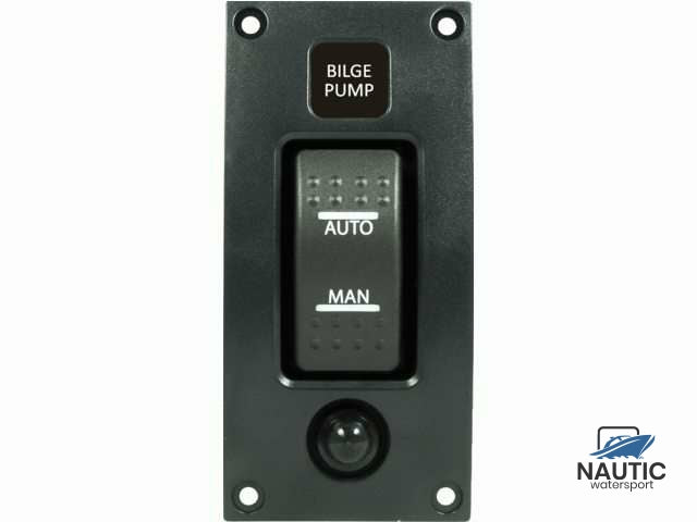 Curved add-on paneel Bilgepomp (on-off-auto)