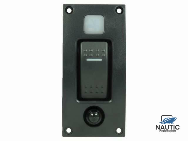 Curved add-on paneel schakelaar (on-off)