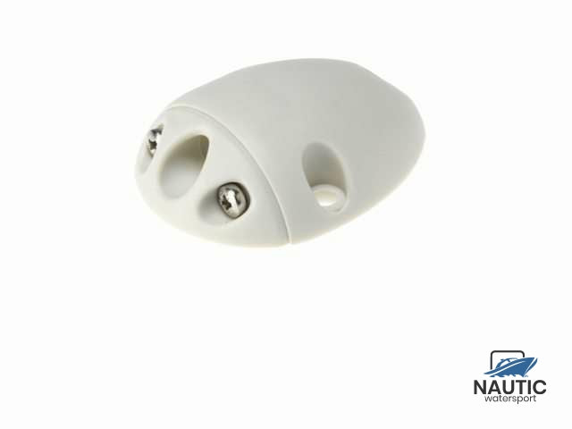 Kabeldoorvoer 2x3-6mm zij-montage wit A1-SE7W