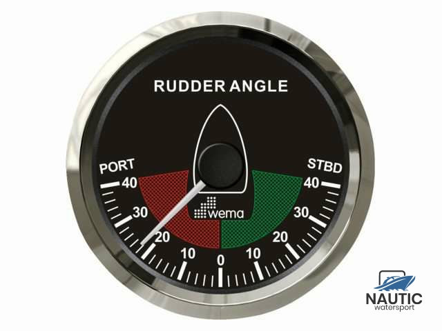 Roerstand instrument 85mm 0-5K silverline
