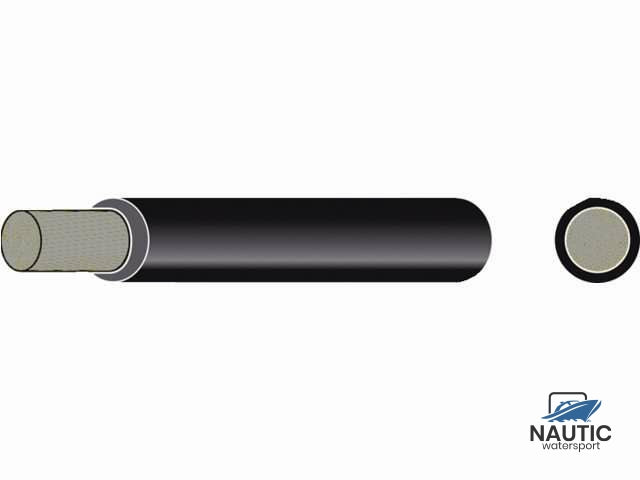 º Vertinde Accukabel geïsoleerd 70mm² zwart (10m)