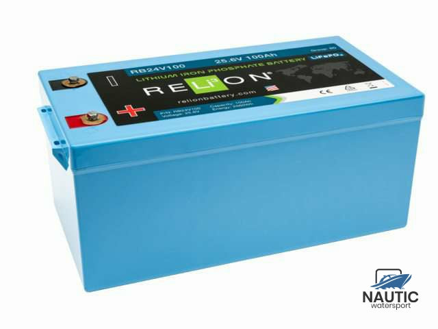 Accu lithium LiFePO4 25.6V 100Ah