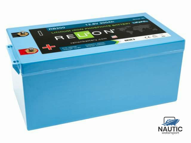 Accu lithium LiFePO4 12.8V 200Ah